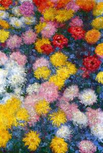 Monet chrysanthemums-1897